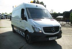 Mercedes<br>MWB Sprinter workshop site van
