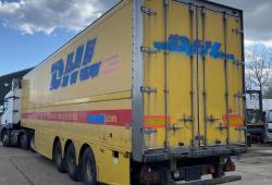 Cartwright<br>Tri axle 13.6M boxvan with Roller Floor