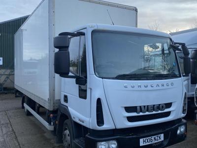 IVECO 75E16 7.5TON 20 ft boxvan with Tail Lift