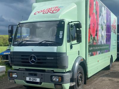 Mercedes 1820 18 Ton 26ft Boxvan