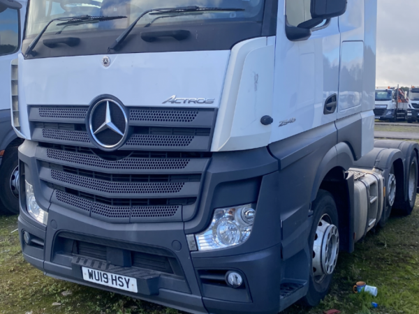 Mercedes Actros Big Space Cab 2545 6x2 Midlift Axle Euro 6