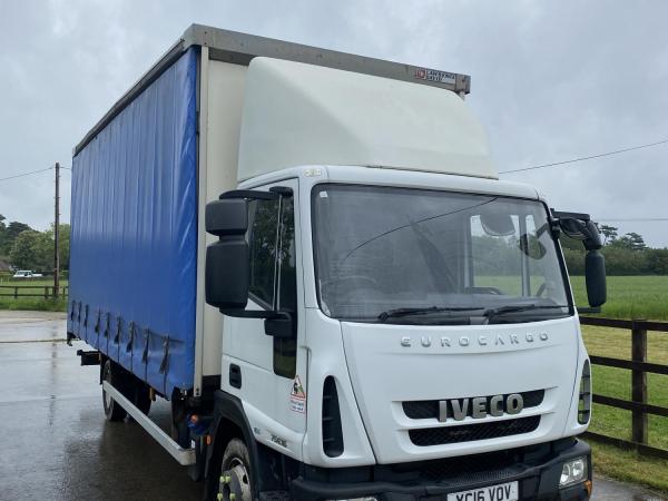 IVECO 75E16 Euro 6 20 Ft Curtainsider